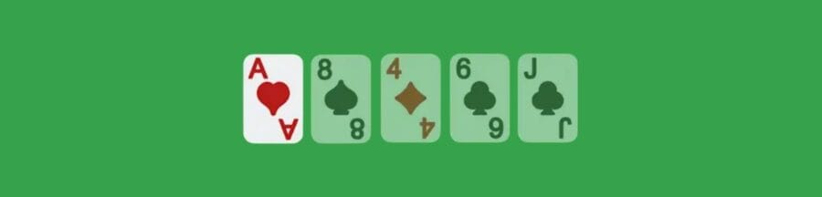 Carte haute - Combinaisons Poker