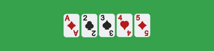 combinaisons poker quinte