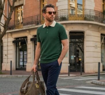 Polo homme