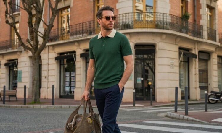 Polo homme
