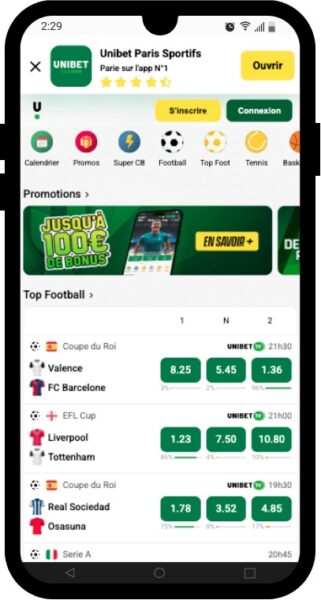 unibet paris sportif